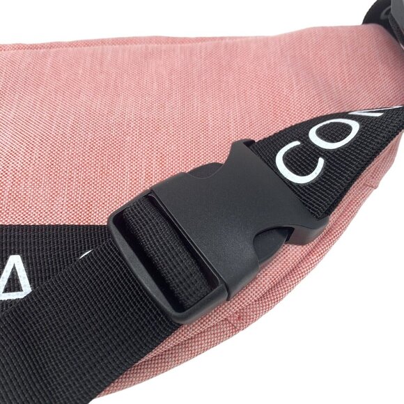 Fanny Pack HIp Bag Adjustable Belt Pink Mauve Gigio USA Canvas Travel - Picture 7 of 10